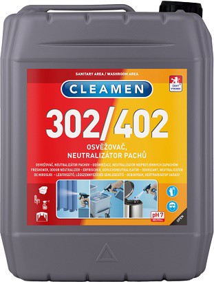 Cleamen 302/402 neutralizátor sanitární  | Čistící, dezinf.prostř., dezodoranty - Osvěžovač vzduchu - Ostatní osvěžovače